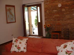 Back door to Terrace